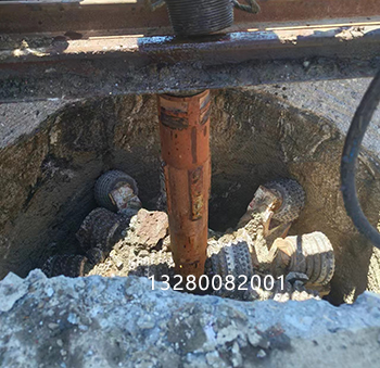 巴基斯坦鉛鋅礦海外2.5米擴(kuò)孔施工